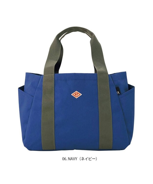 ROOTOTE 1463【仕切り+自立+撥水】SN.デリ.パルーティ.ハッスイ-A 06：ネイビー