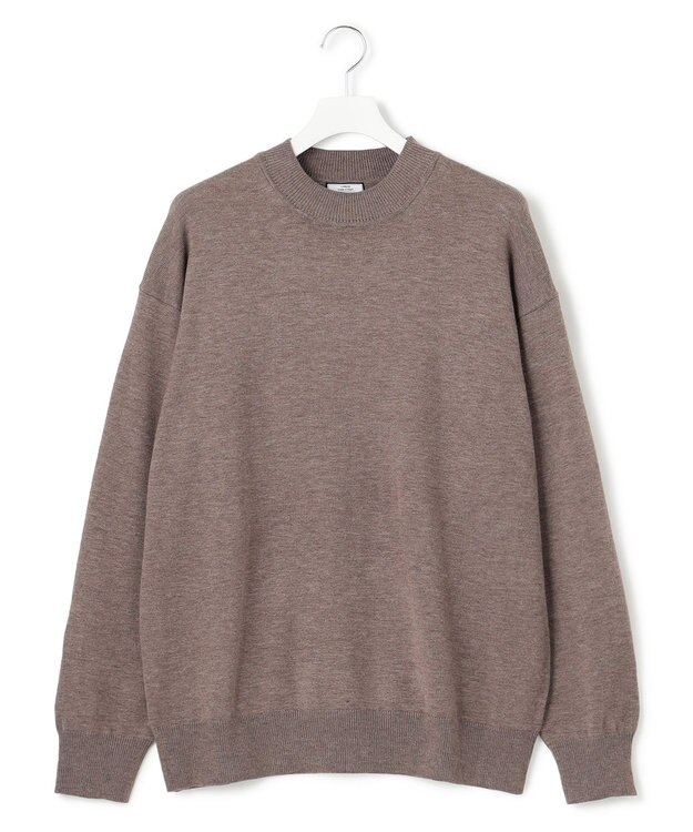 J.PRESS YORK STREET 【UNISEX】ANTI PILLING WOOL ボトルネック ニット ブラウン系