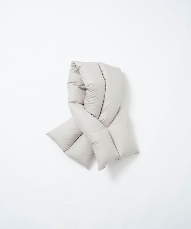 KWD 【日本製】DOWN SCARF グリーンダウン ダウンスカーフ グレージュ
