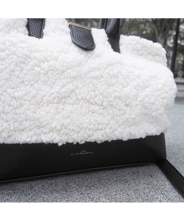 LA BAGAGERIE 【インスタグラマー chiyoさん×LA BAGAGERIE】コンビボアトート ブラック