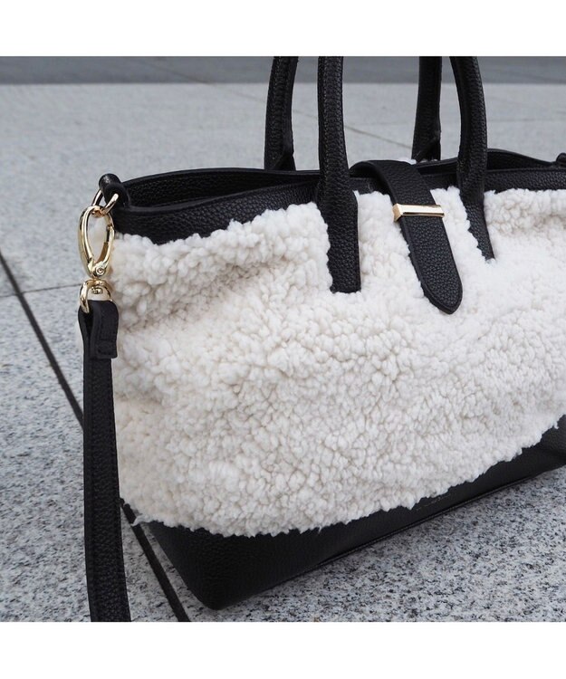 LA BAGAGERIE 【インスタグラマー chiyoさん×LA BAGAGERIE】コンビボアトート ブラック