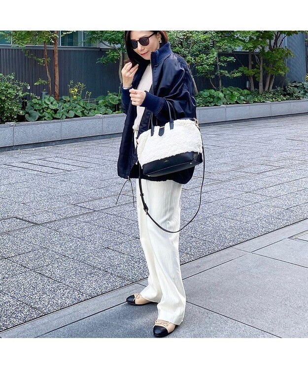 LA BAGAGERIE 【インスタグラマー chiyoさん×LA BAGAGERIE】コンビボアトート ブラック