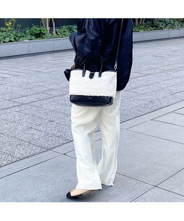 LA BAGAGERIE 【インスタグラマー chiyoさん×LA BAGAGERIE】コンビボアトート ブラック