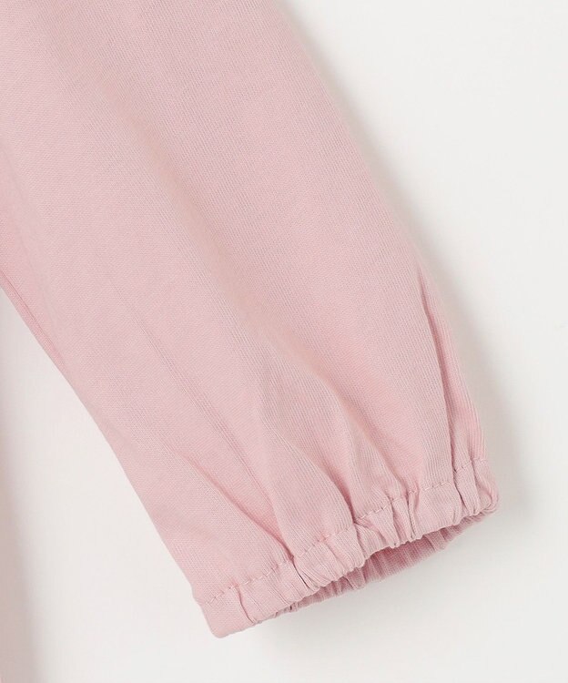 組曲 KIDS 【80~100㎝】エンブロイダリー Tシャツ ピンク系