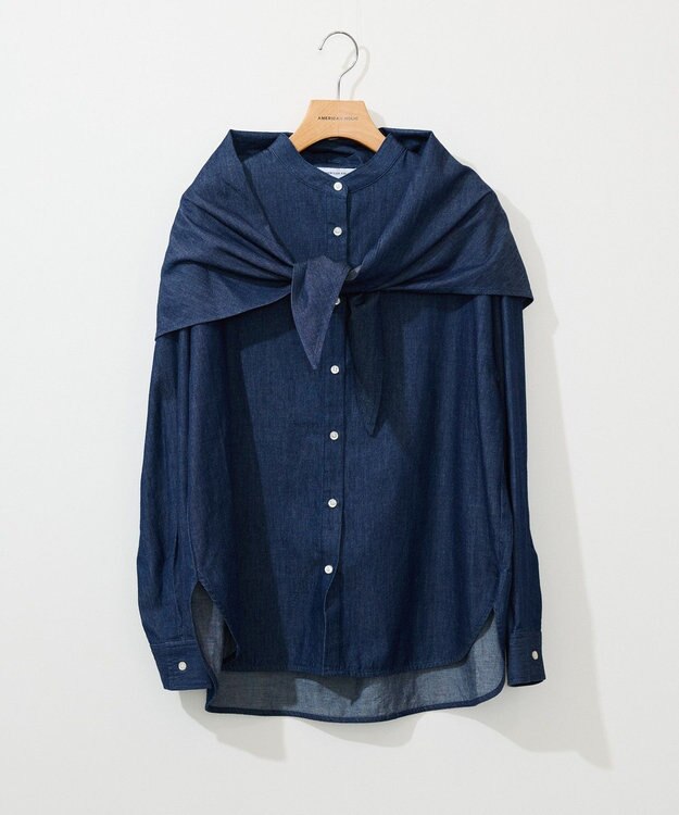 AMERICAN HOLIC スカーフセットデニムシャツ One Wash