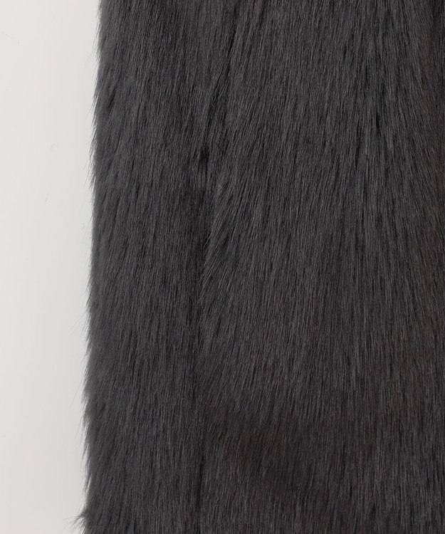 23区 L ECOPEL エコファー ジレ グレー系