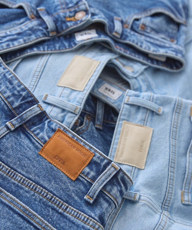 AMERICAN HOLIC 【EDWIN別注】フレアデニム Medium Indigo