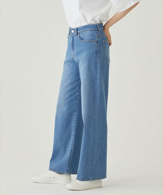 caqu 80's slim baggy バギーフィットワイドデニム 3years