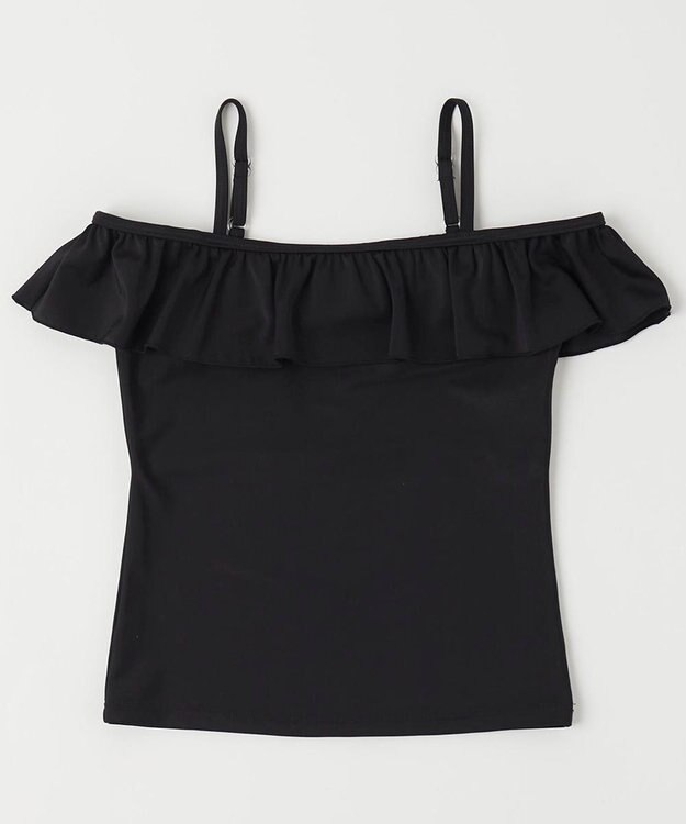 OP／FILA 【repipi armario】サロペット付き水着 3点セット オフホワイト