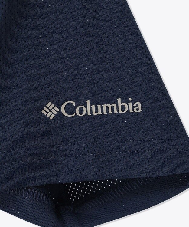 Columbia Columbia/ キッズアイテム/ テックトレイルユーティリティショートスリーブグラフィッククルー /コロンビア Collegiate Navy Dotty Landscape