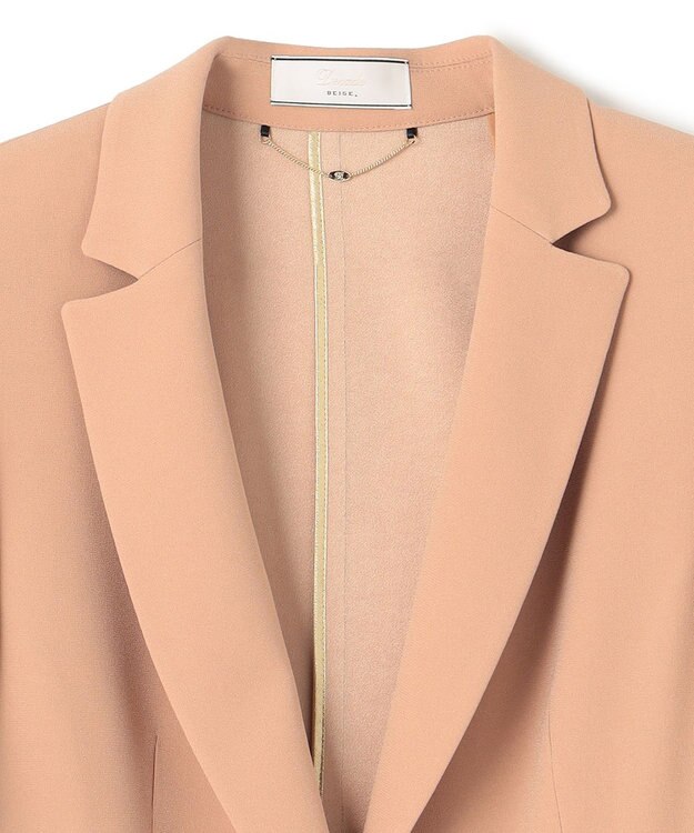 BEIGE， 【洗える】CINDY / テーラードジャケット D.Nude