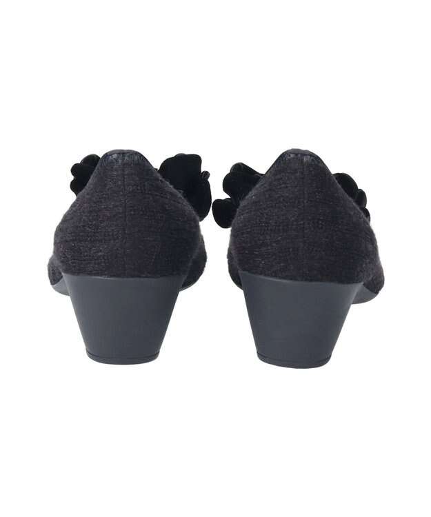 Bridget Birkin ＜3E＞【Bridget Birkin Walk】リボンウォーキングパンプス ブラックコンビ