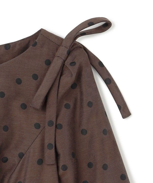 TOCCA 【00サイズあり・洗える】MIDNIGHT TEARS ドレス モカ系