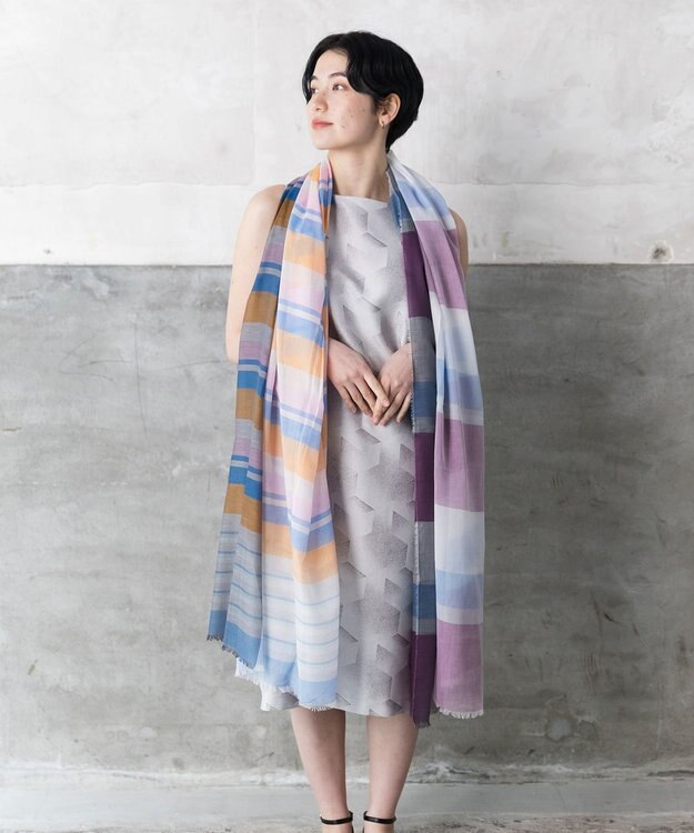 POLS 極細コットンストール Lサイズ パープル