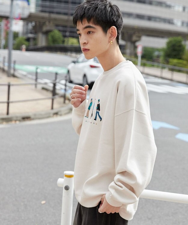 WEGO CITYBOYSプルオーバー ホワイトアイボリー