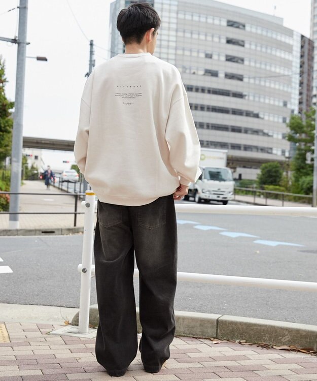 WEGO CITYBOYSプルオーバー ホワイトアイボリー