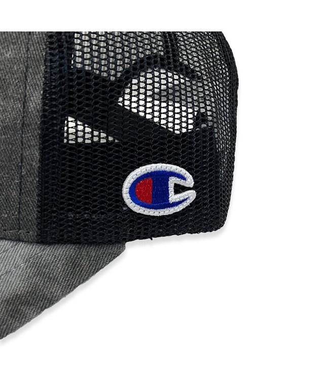 林八百吉商店 Champion　キッズ　タイダイメッシュキャップ ブラック