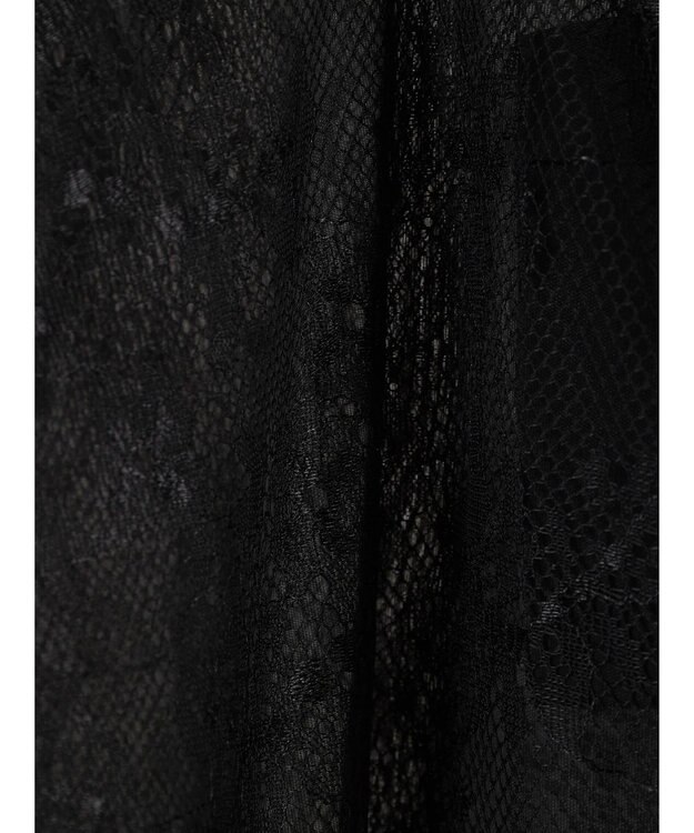 Green Parks ２ｗａｙ　巻きスカート（レース） Black