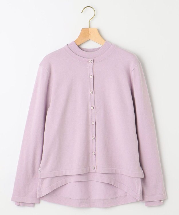 組曲 【WEB限定・2SET】バックレースツインセット ライラック系