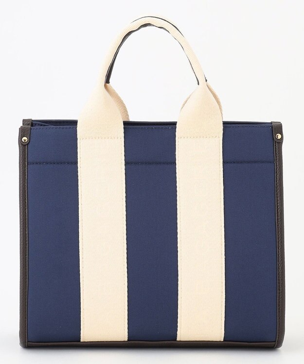 LA BAGAGERIE ロゴテープ2WAYトートバッグ　Sサイズ ネイビー
