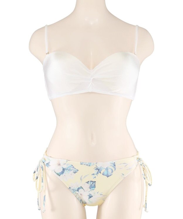 San-ai Resort（三愛水着楽園） 【FUWAMARU】レイヤードノンワイヤービキニ　9M　【San-ai Resort（サンアイリゾート）】 イエロー