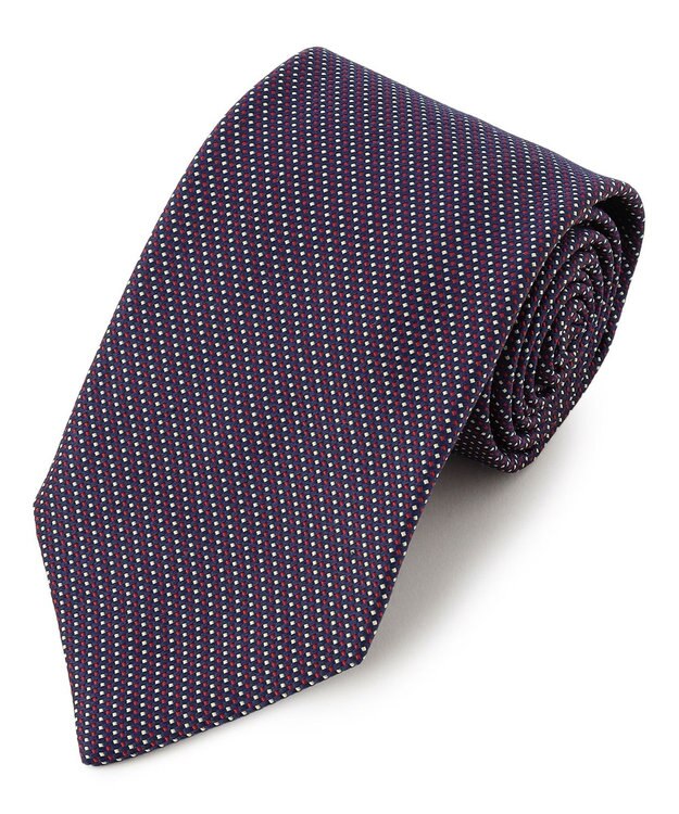 J.PRESS MEN 【GEOMETRIC JACQUARD COLLECTION】ジオメトリックジャガード ネクタイ レッド系7