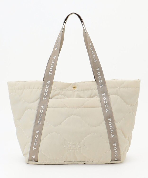 TOCCA 【WEB＆一部店舗限定】【A4サイズ対応】BOSCO A4TOTE トートバッグ オフ系