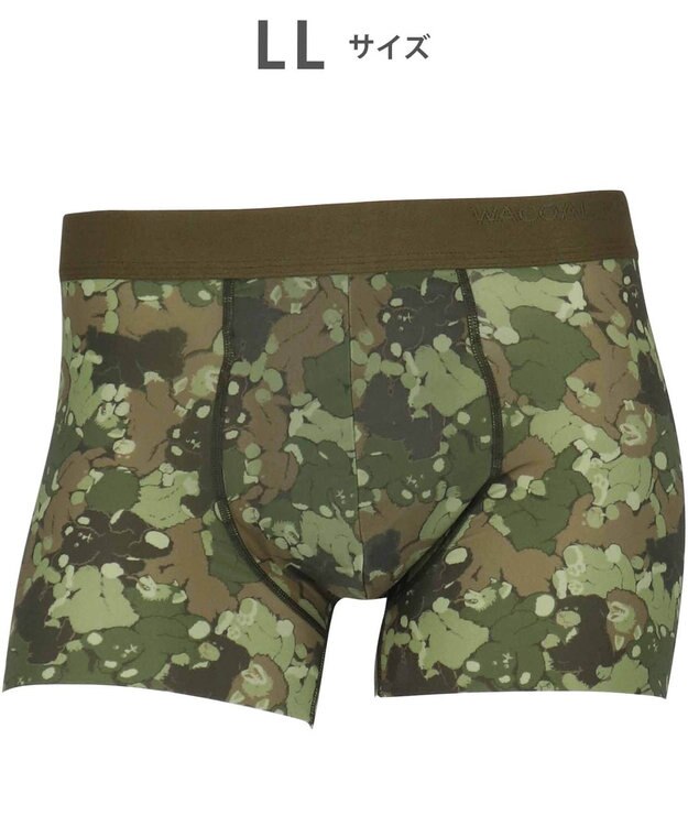 WACOAL MEN WACOAL MEN ボクサーパンツ 【気持ちいいパンツ】 動いてもズレにくい フロントの安定性・快適性 前閉じ 下着 メンズ WT3439 /ワコールメン オリーブ