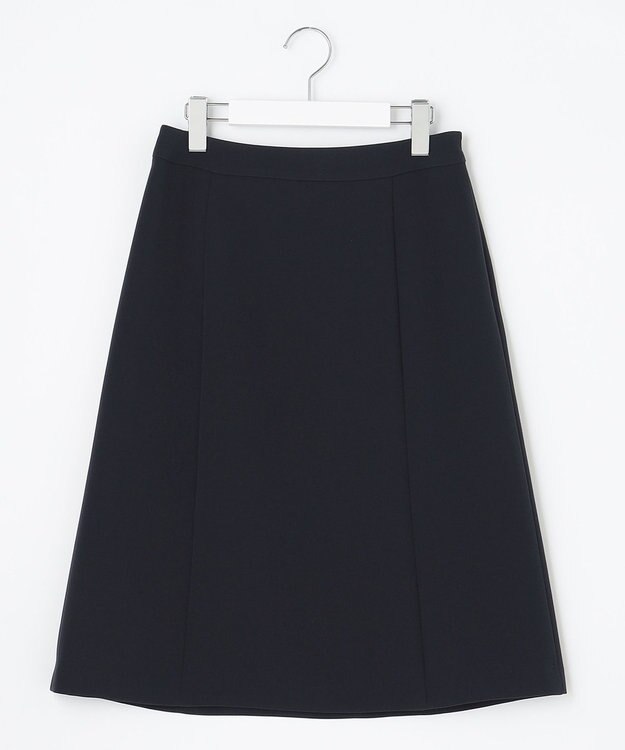 J.PRESS LADIES 【洗える】セラテリーダブルクロス フレアー スカート ネイビー系