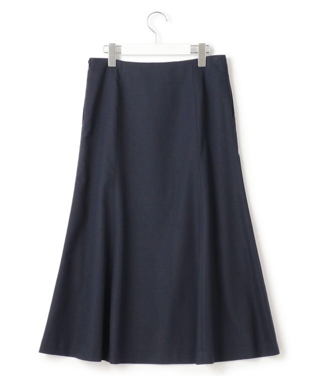23区 S 【セットアップ対応】ストレッチブッチャー スカート ネイビー系