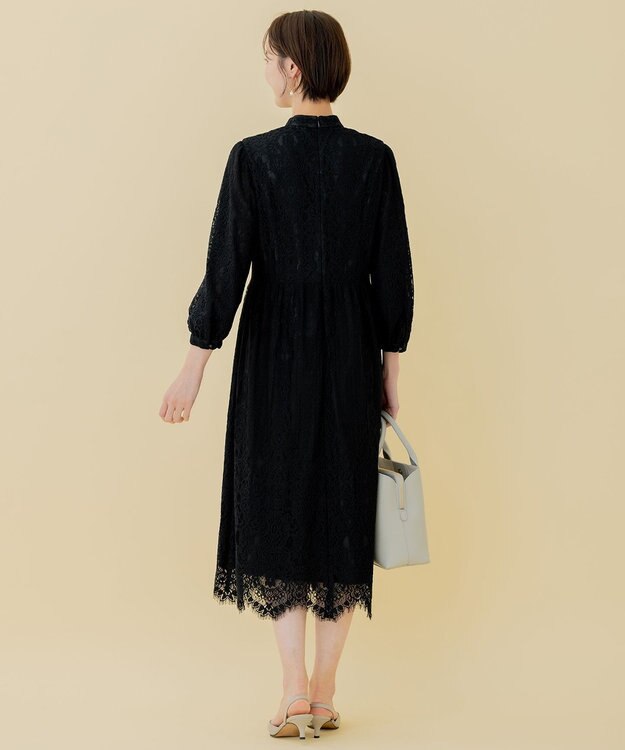 自由区 【WEB限定】レースワンピース ブラック系