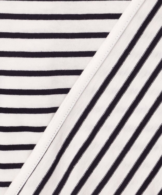 ANY ロングスリーブ テールＴシャツ ボーダー