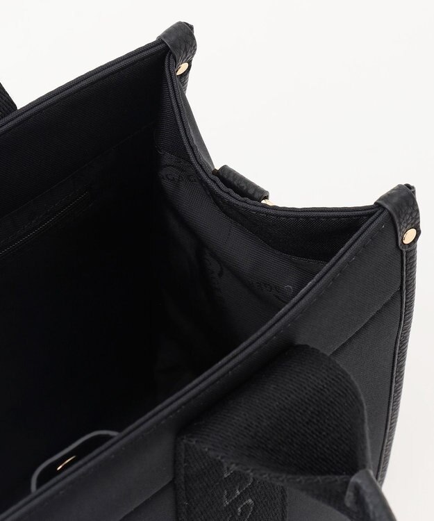 LA BAGAGERIE ロゴテープ2WAYトートバッグ　Sサイズ ブラック