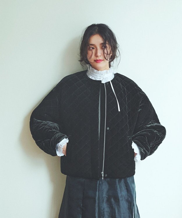 #Newans フリルカラーノーブルブラウス ホワイト