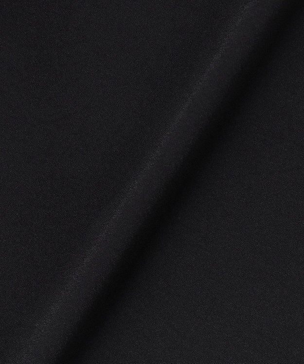 J.PRESS LADIES L 【セットアップ対応】Light ジョーゼット ワイド イージーパンツ ブラック系