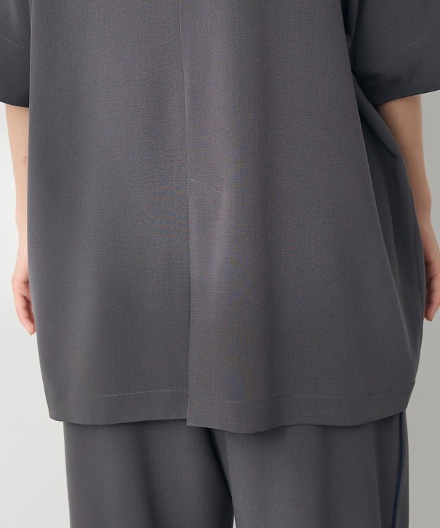 CRAFT STANDARD BOUTIQUE 半袖テーラードジャケット Gray