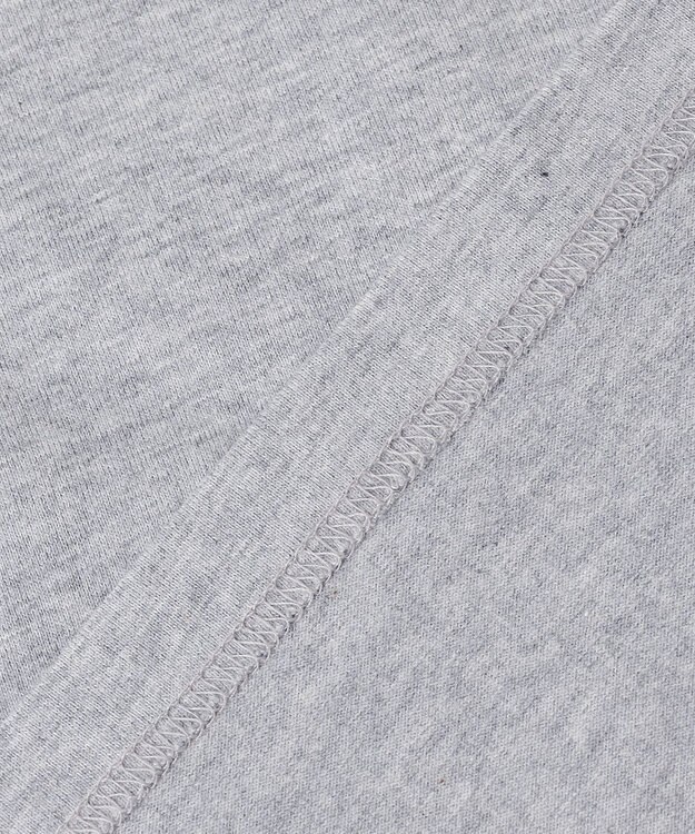 J.PRESS KIDS 【140-170cm】40/2天竺襟付き Vネック ポロシャツ ライトグレー系