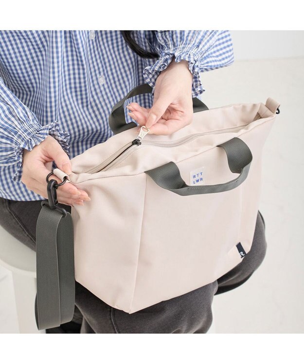 ROOTOTE 3521【ルートート】SN.デリ.ライトウォーターリぺレント-H 02：アイボリー