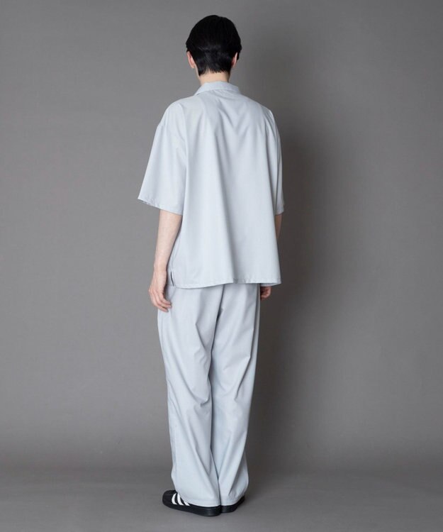 WEGO 【セットアップ対応】TRイージーストレートスラックス ライトグレー