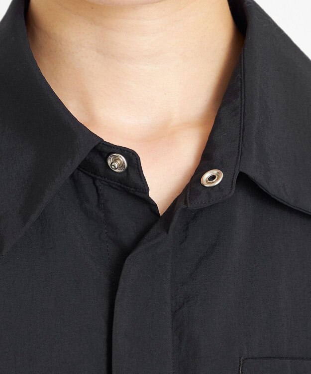 NAVE 【ReNAVE　撥水機能・UVカット・透湿・接触冷感・洗える】ナイロンタスランジャンプスーツ ブラック系