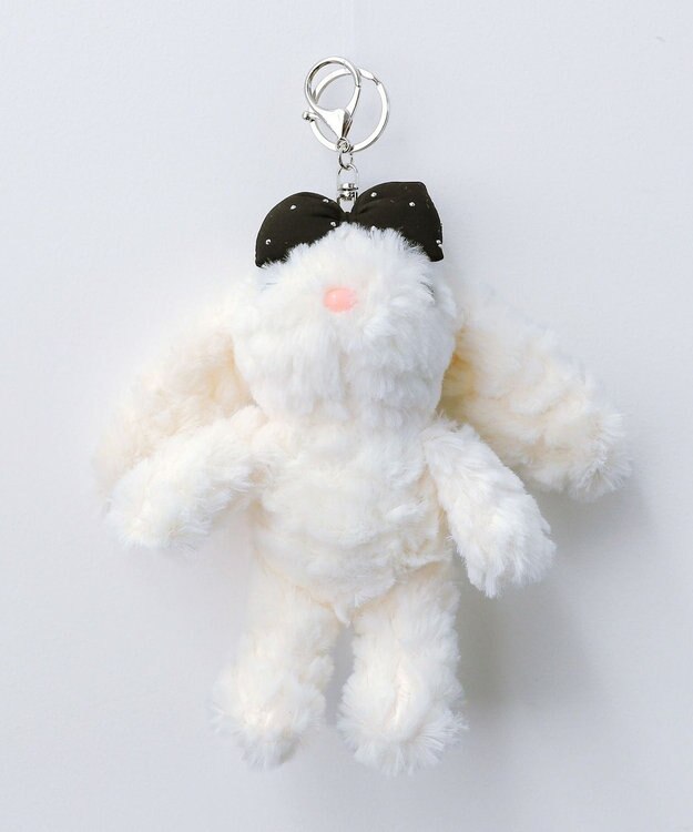 WEGO お姫様うさちゃんぬいぐるみキーホルダー ブラック