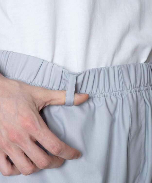 WEGO 【セットアップ対応】TRイージーストレートスラックス ライトグレー