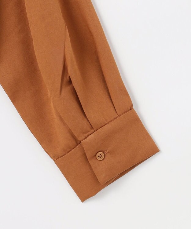 ANY エニィファンクションペプラムブラウス マスタード