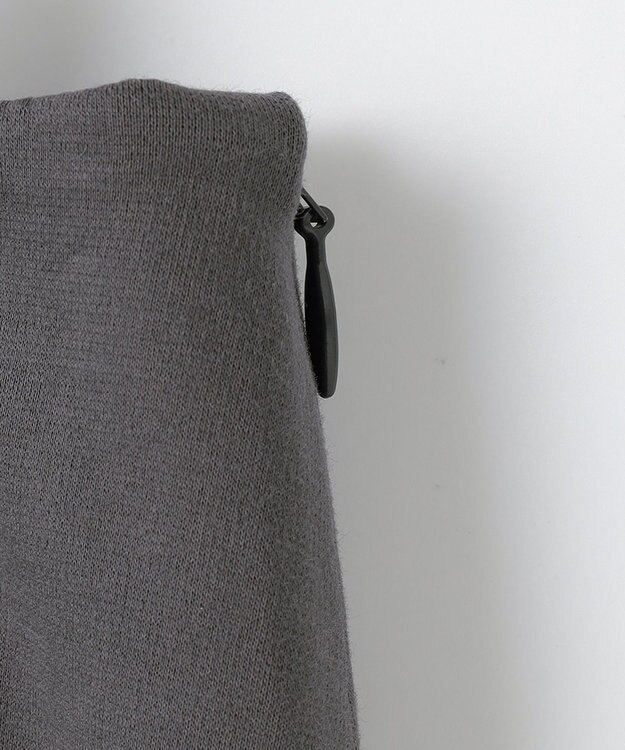 自由区 L 【セットアップ対応・洗える】エアーポンチ スカート チャコール