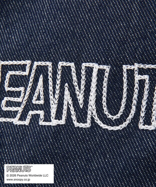 russet 《PEANUTS×russet》リバーシブルビッグトートバッグ(CE-1756) Indigo