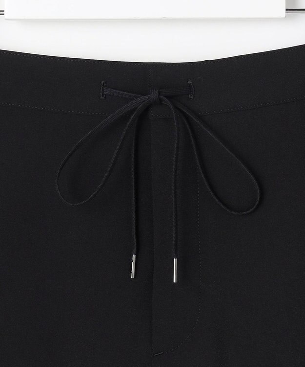 J.PRESS LADIES L 【セットアップ対応】Light ジョーゼット ワイド イージーパンツ ブラック系