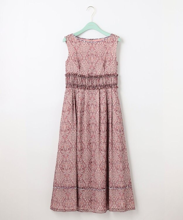 TOCCA 【消臭＆洗える！】PINK JAIPUR ロングドレス ピンク系5