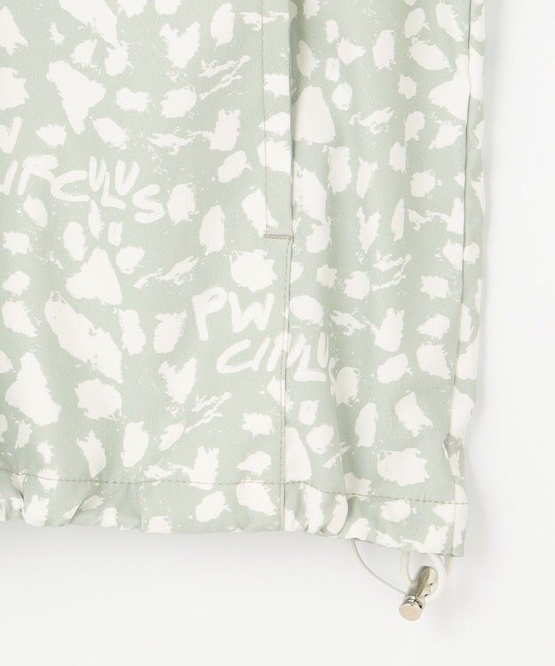 PW CIRCULUS 今が旬！【WOMEN】【洗える/ストレッチ】アニマルプリント ジップアップ フーデッド ブルゾン ゴルフウェア レディース ホワイト系5