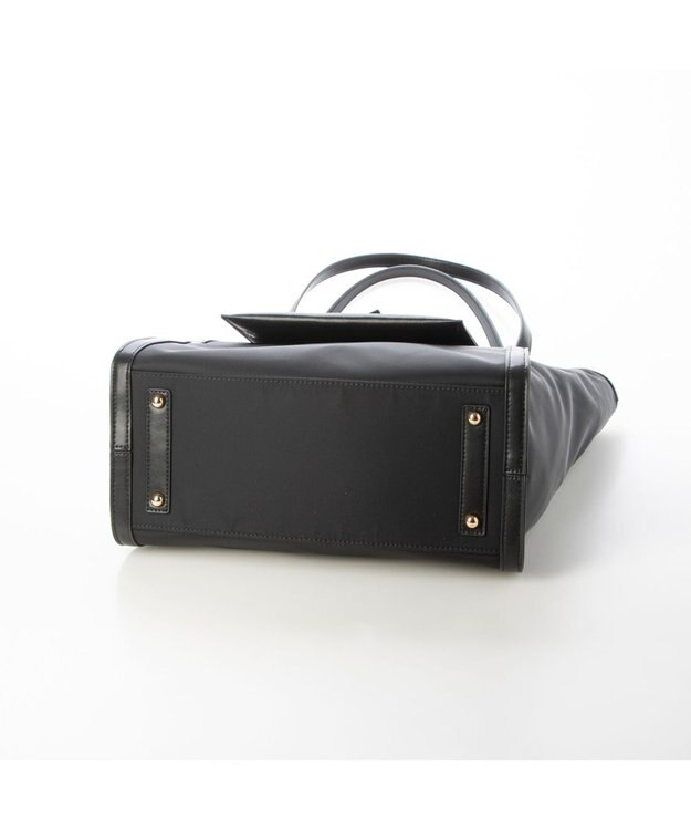 LA BAGAGERIE リサイクルレザー　フラップA4トート ブラック