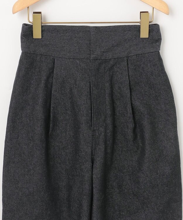 組曲 【組曲×setsuko sagittaire】ストレッチデニム パンツ ブラック系